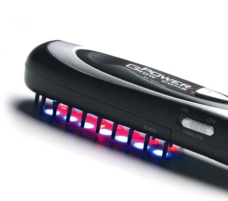 Escova Pente Laser Estimulador para Crescer Cabelo - Contra Queda De Cabelo Calvice Hair Grow Comb