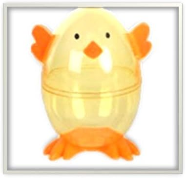 Miniatura 4 de Clear Chick Shaped Easter Eggs 3 Fillable Treat Containers