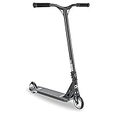 Xspec Pro Stunt Kick Scooter with Freestyle BMX Handlebars, Neo Chrome Rainbow Trick Scooter, with 110mm Wheels & ABEC-7 - (Anodized Neo Chrome Purple/Blue or Matte Black)