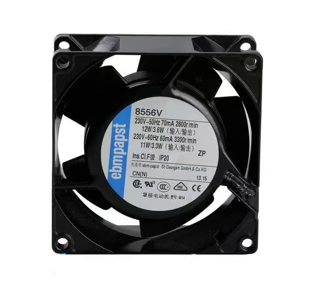 for 8556V 230V 50/60Hz 12/11W 8CM AC Cooling Fans