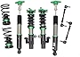 Rev9 R9-HS2-034 Hyper-Street II Coilover Suspension Lowering Kit, Mono-Tube Shock w/ 32 Click Rebound Setting, Full Length Adjustable, compatible with Mazda 3 (BL) 2010-13