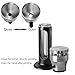 2-In-1,Spice Grinder, Cone Loader, Herb Grinder & Cone Filler, Rolling Machine for King Size, with Storage Chamber & Diamond-Sharp Teeth, Magnetic Lid, Portable, Easy-Use Design, Metal Grinder