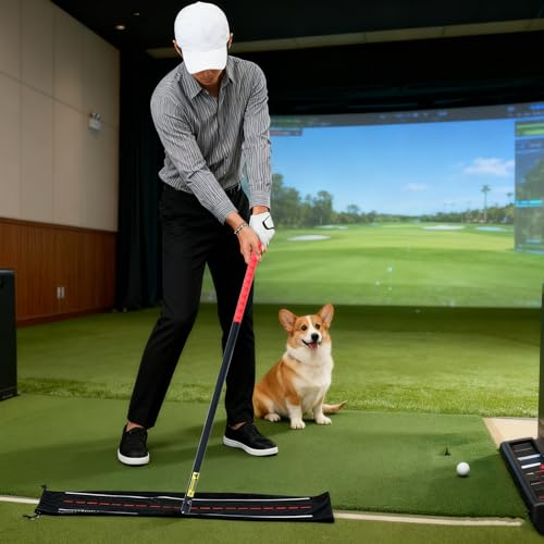 Accessoire d'amélioration du swing de golf avec indicateur pour joueurs - 2