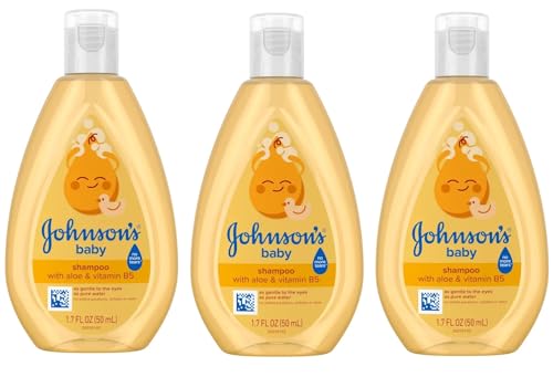 Johnsons Baby Shampoo Travel Size 1.5 Ounce (Pack of 3)