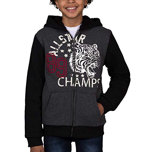 Sweat à capuche zippé Lee Allstar 89 Champs doublé Sherpa contre le froid