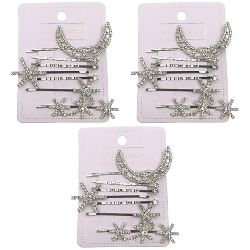 Barrette étoile et lune coffret cadeau idéal fille et femme