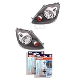 ford fiesta jd3 scheinwerfer birne wechseln H4 Osram Original Line QR-Parts 69580682 Set Scheinwerfer links 1006570 + Scheinwerfer rechts 1007656 + OSRAM H4 CLASSIC 64193CLC (2-Stück)
