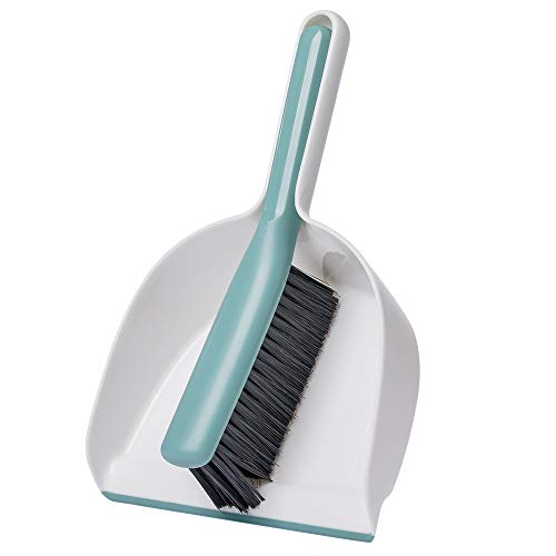 Jordan & Judy Hand Broom And Dustpan Set, Mini Dustpan With Brush, Hand Held Multi-Functional Cleaning Tool