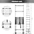 findmall 14.5FT / 4.4M Aluminum Telescopic Ladder Folding Step Inward Sliding Retraction Extension Ladder Multi-Use Non-Slip Collapsible Ladder