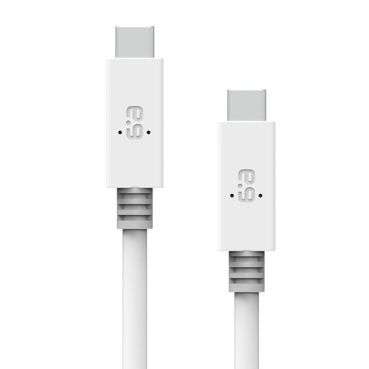 PureGear USB-C to USB-C 3.1 Gen 2 Cable (3ft) with Power Delivery for Apple MacBook, iPad Pro 2022, Pixel, Chromebook, Type C Laptops, Phones, & More USB-C Devices - Lifetime Replacement Coverage