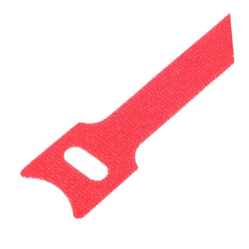 Gatuida 100pcs Reusable Hook and Loop Cable Ties Cord Organizer Straps Red 12mm X 300mm Heavy Duty Cable Management under Desk miniatura 3