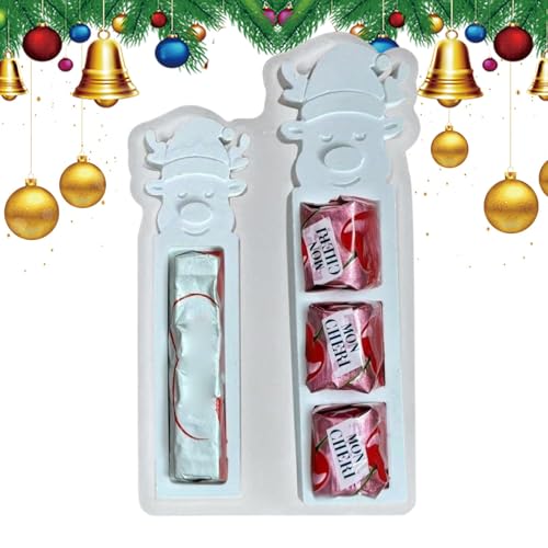 Moule silicone renne de Noël pour vos ateliers déco créative en famille