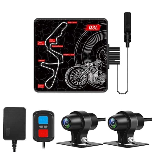 Amazon.co.jp: VSYSTO バイク ドライブレコーダー 前後カメラ GPS
