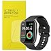 Compatible for MorePro FT26 Smart Watch Screen Protector, Lamshaw [6 Pack] Full Coverage TPU Clear Film Compatible with MorePro FT26 Smart Watch / FITVII FT26 Fitness Tracker (6 PACK)
