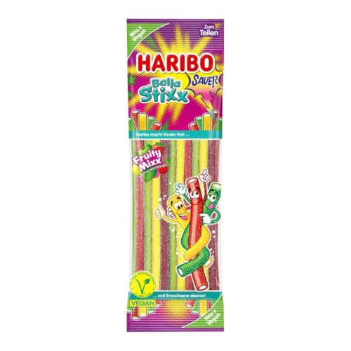Haribo Balla Stixx Fruity Mix( Vegan ) - 175g image 2