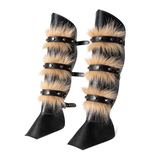 Polainas de pierna Vikinges Warrior para transformar zapatos en botas 6