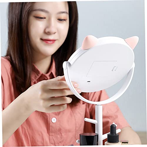 Espejo de maquillaje LED regulable con almacenamiento Ipetboom miniatura 3