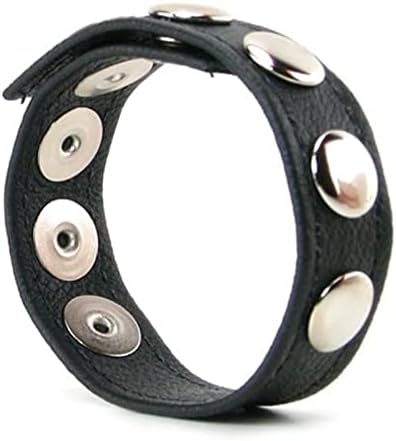 Bondage Masters Cock Ring Adjustable Cock and Ball Strap Black