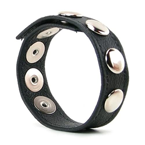 Bondage Masters Cock Ring Adjustable Cock and Ball Strap Black