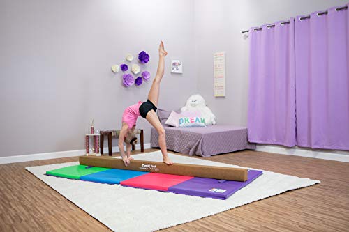 Tumbl Trak Addie Beam 8FT Suede Training Floor Balance Beam by Tumbl Trak - Used condition - US$254.38