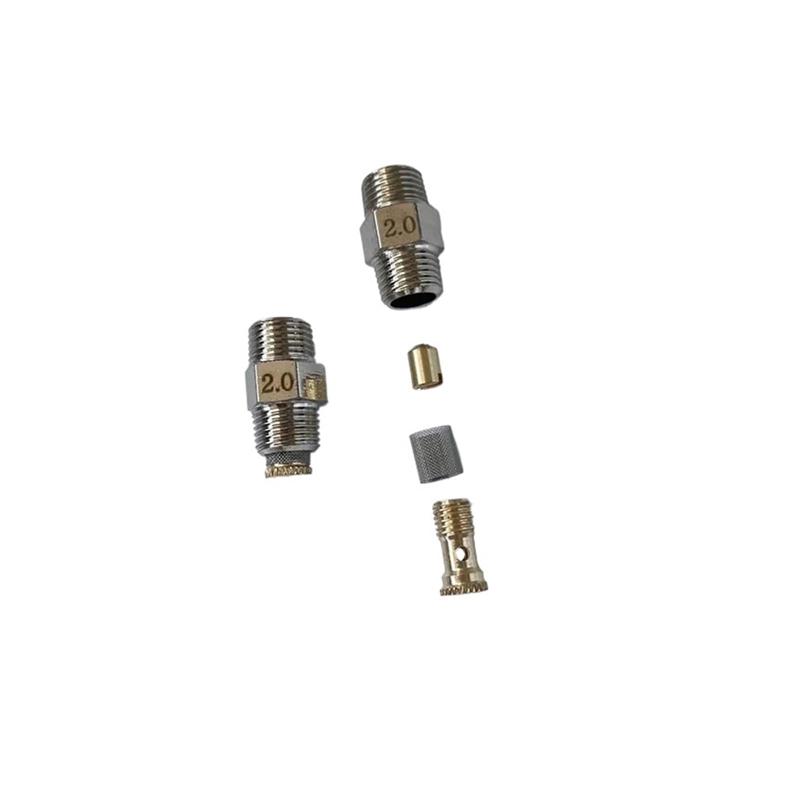 Boquilla de pulverización de abanico plano, Boquilla en abanico plano de acero inoxidable, 1/8 NPT, pulverizador cono sólido 60 grados, 24 tamaños(8.0 Mm)