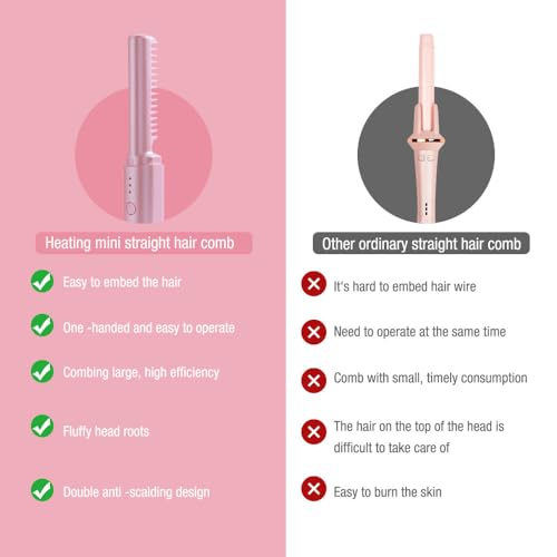 EBKCQ Piastra per capelli portatile senza fili