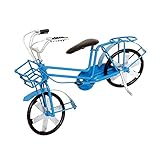 Mini sculpture de vélo - modèle de vélo rétro en fer fait main unique soudé à la main, qui convient aux amateurs de vélo, bike model craft