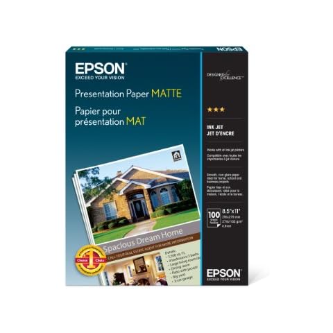 Epson Matte Presentation Paper Cover