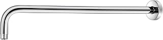 PHASAT 21 Inches Extra Long Shower Arm with Flange,Shower Head Extension Arm Chrome,PU9D05