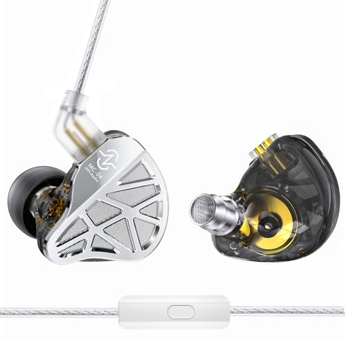 keephifi CCZ MC04 In Ear Monitor, Auricolari con Filo Spinotto