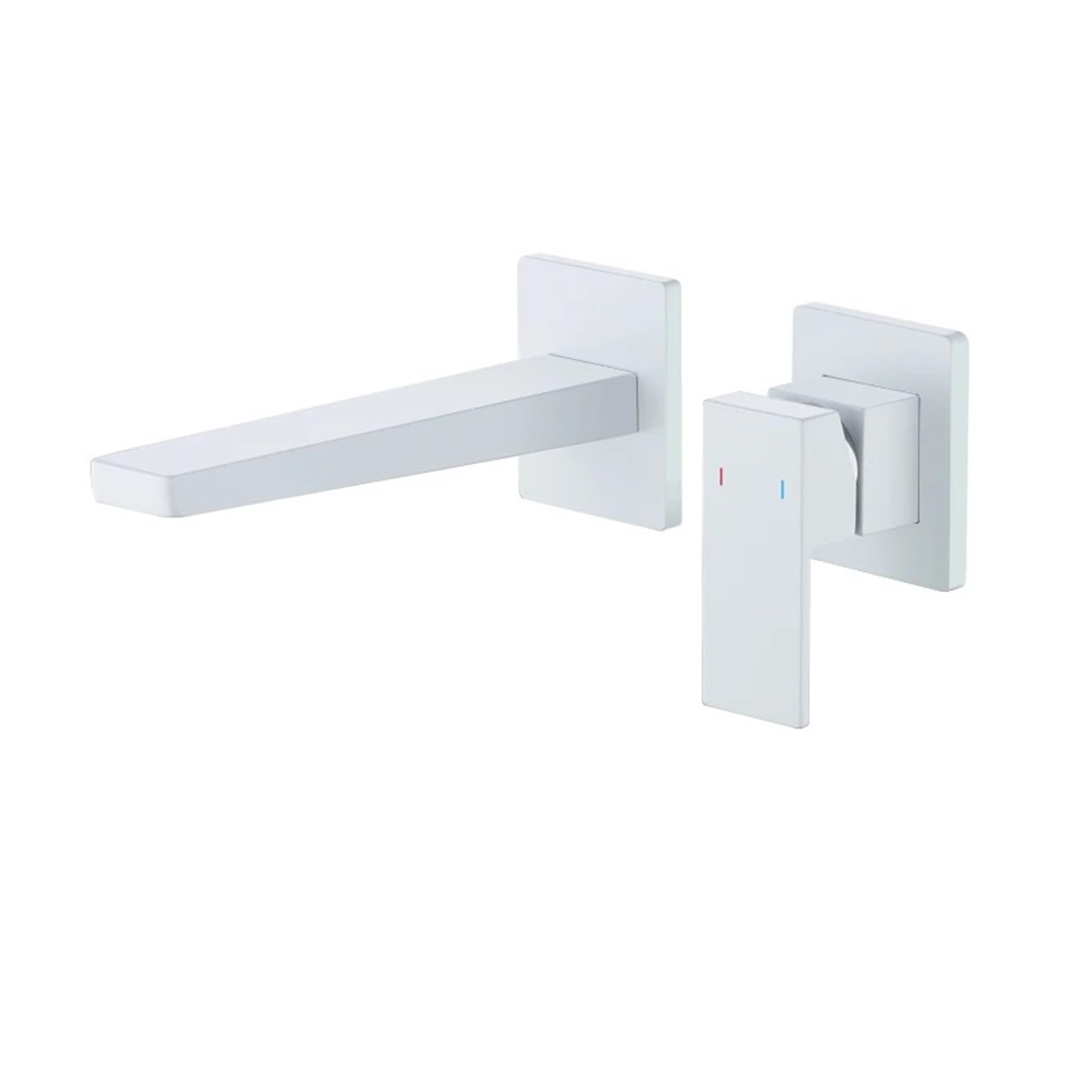 Grifo monomando para bañera empotrado para crear un spa moderno en baños pequeños