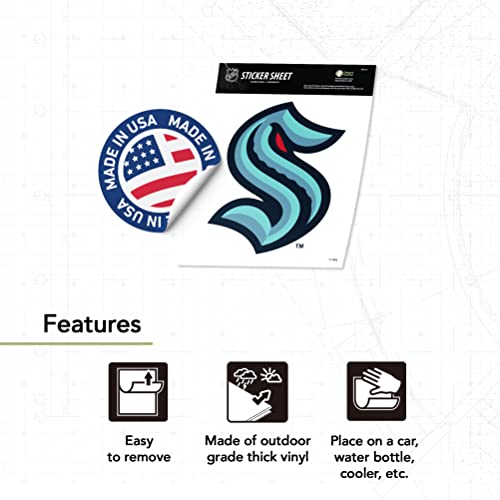 Sticker Seattle Kraken vinyle pour protéger et décorer vos objets - 4