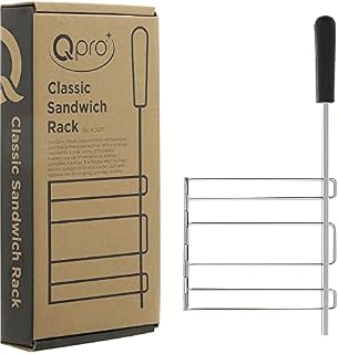 Qpro Sandwich Cage Compatible with Dualit Classic Toasters Sandwich Cage to Make Toasted Sandwiches in Your Dualit Toaster Sandwich Cage with Drip Tray Ideal Sandwich Toastie Maker Accessories