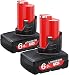 Produktbild 2X M12 Akku 12V 6,0Ah Ersatzakku für Milwaukee M12 Li-ion XC 48-11-2401 48-11-2402 48-11-2411 48-11-2420 48-11-2440