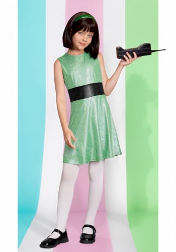 Vestido Mini Sin Mangas Brillante para Niñas 4-12 años miniatura 6