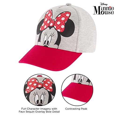 Image of Disney Girls' Frozen Baseball Cap - Princess Elsa and Anna Curved Brim Strap Back Hat (2T-7)