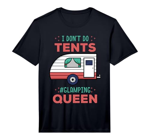 How Much Are Camper Vans 5 Glamping Queen Luxury Camping Glamper Luxury Van Performance T-Shirt