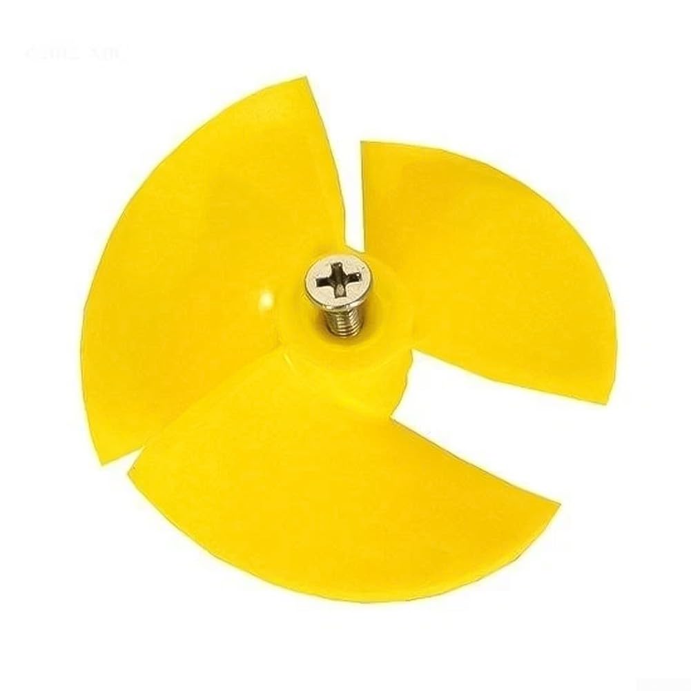 PureBowlic for DOLPHIN Pool Cleaner Replacement Yellow Impeller 9995269-R1 For 2X2, for DX3, DX3s, for DX4, DX4s, Models For Enhanced Water Flow And Suction Performance In Outdoor Swimming Pools(With