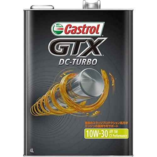 JXg[ GTX DC-^[{ 10W-30 SM/CF Performance 4L×6 Castrol GTX DC-TURBO