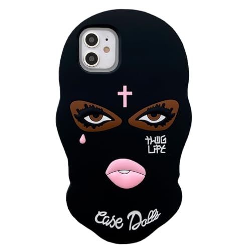 Coque silicone 3D amusante iPhone 17 souple kawaii filles