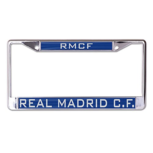 Wincraft Real Madrid Inlaid Metal License Plate Frame