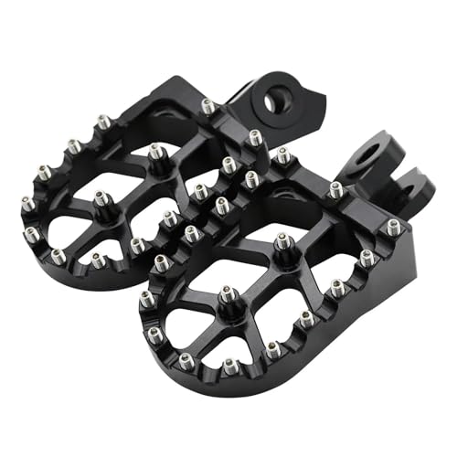 CNC-gefräste Motorrad-Fußrasten Für Yamaha Für Tenere 660 XT660Z 2008–2016 XT660R Zubehör(Black)