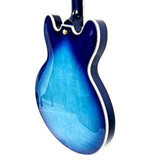 Guitare électrique jazz semi-creuse - Les Beatles, Paul McCartney, John Lennon, RIngo Starr, George Harrison Guitare électrique jazz semi-creuse – Image 6