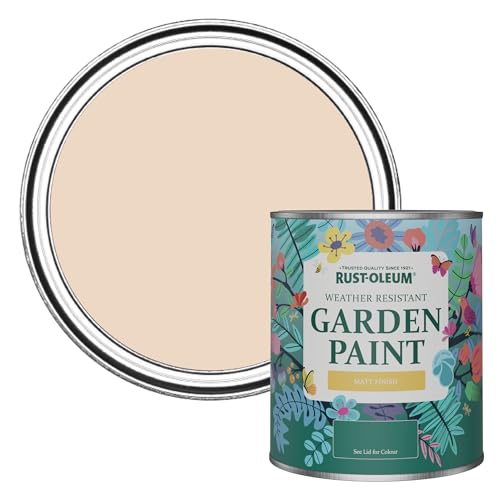 Rust-Oleum Mould Resistant Garden Paint in Matt Finish - Eleanor 750ml