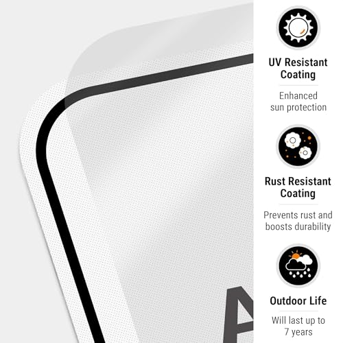 Image of Package Delivery Sign, Delivery Instructions All Package Front Door Sign, | 12x18 Inches, 3M EGP Reflective .063 Aluminum, Made in USA by Sigo Signs