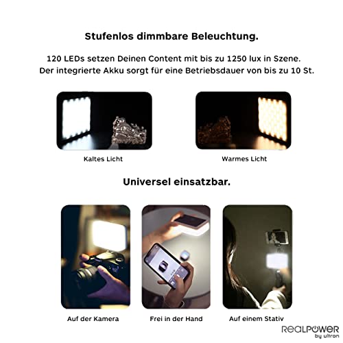 Luz de vídeo para cámara que soluciona la falta de iluminación en sets 5