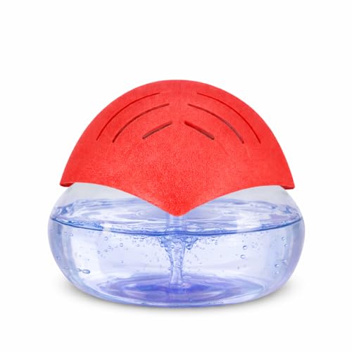 Image of Humidifier Revitalizer Hygiene Portable Room Air Purifier and with Led Lights, Run Time: 16 Hours- Perfect for Living Rooms, Kitchen, Office & Hotels (24 * 24 * 12 cm,Red)-750 Ml