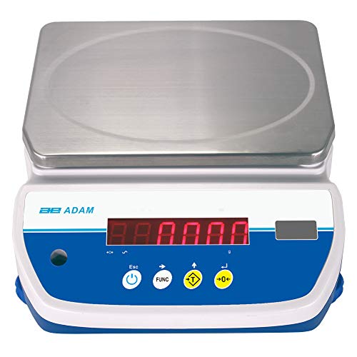 Front view of Adam Equipment ABW 8 Aqua Washdown Scale with controls