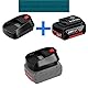 Akkuadapter für Bosch Professional 18V 5,0Ah 2,5Ah Systemakku GBA 18V Umbau auf für Bosch Akkupack