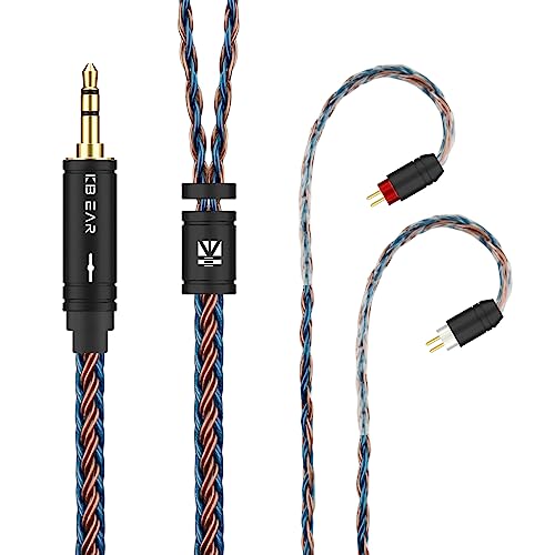 Yinyoo �C���t�H�� �P�[�u�� 0.78mm 2pin 3.5mm KBEAR ST16 KBX4992 5N�P�������⃁�b�L 16�c �C���z�� ���P�[�u�� �������P �C���t�H�� �P�[�u�� hi-fi�I�[�f�B�I �C�����j �A�b�v�O���[�h�P�[�u�� �i�u��